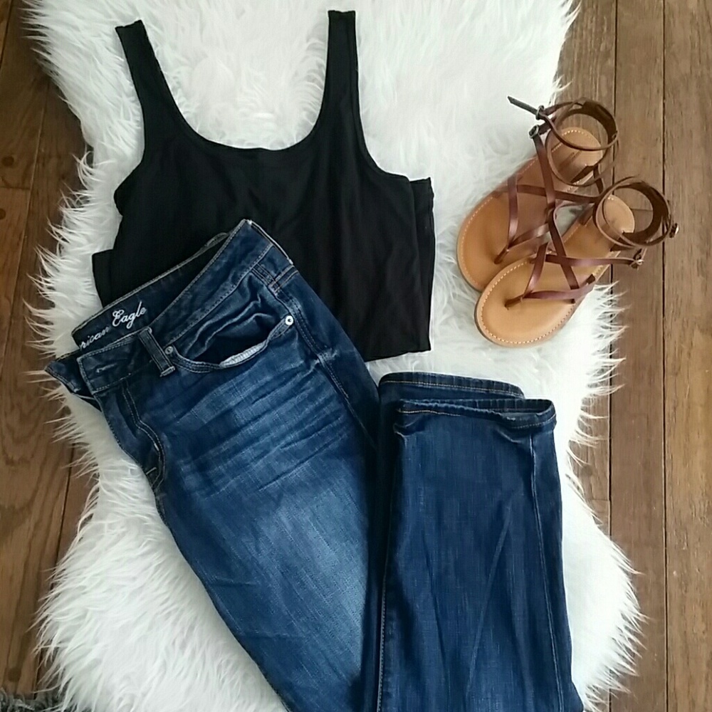 American Eagle slouchy boyfriend jeans